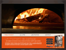Tablet Screenshot of livre-pizza-passion.fr